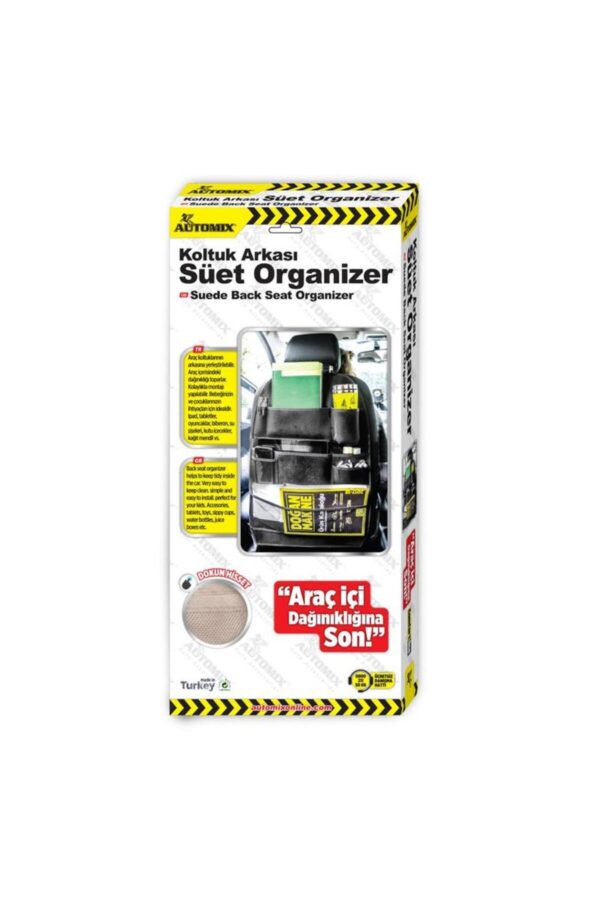 Süet Organizer Bej