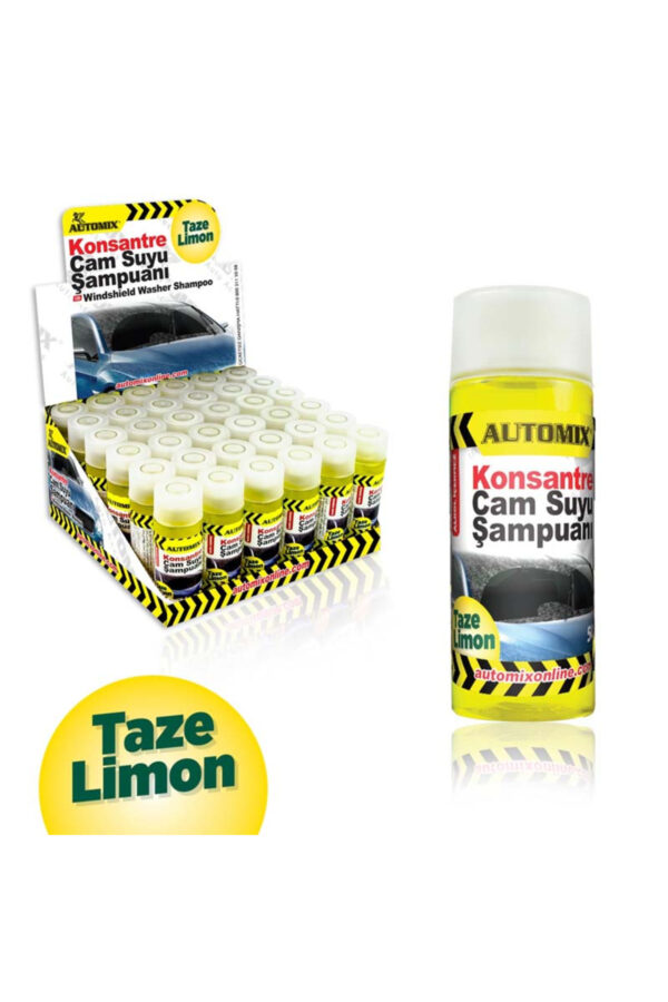 Oto Cam Suyu Şampuanı Taze Limon 100Ml
