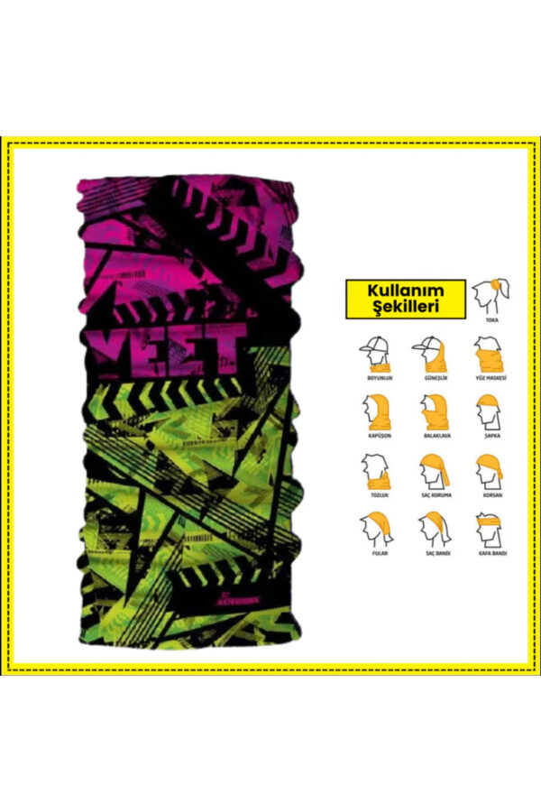 Motorcular İçin Boyunluk Balaclava Bandana - Veet