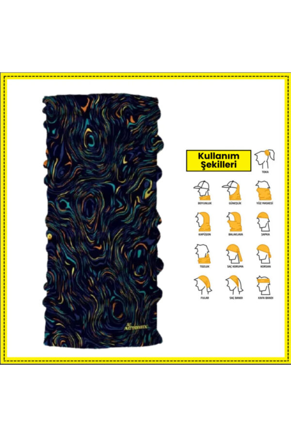 Motorcular İçin Boyunluk Balaclava Bandana - Infinity