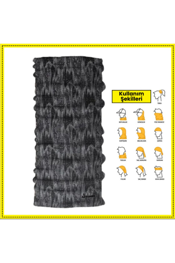 Motorcular İçin Boyunluk Balaclava Bandana - Wave