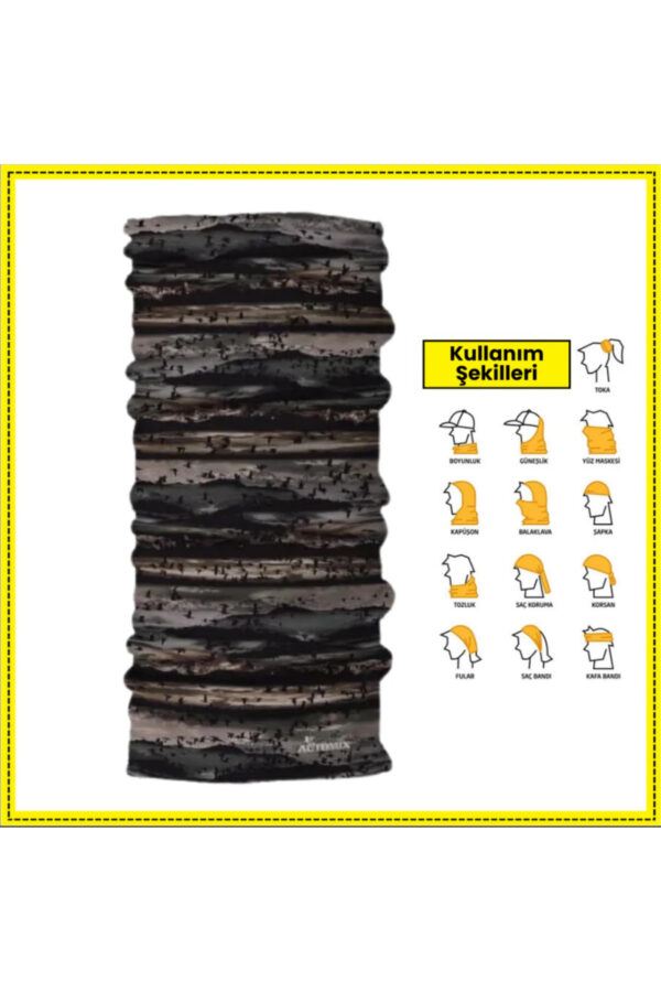 Motorcular İçin Boyunluk Balaclava Bandana - Army
